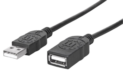 EAN 0766623308519 - Manhattan 308519 cable USB USB 2.0 1 m USB A Negro imagen 1