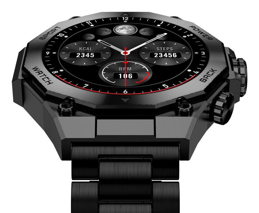 EAN 8427542133256 - Ksix Titanium 3,63 cm (1.43") 55 mm Digital 466 x 466 Pixeles Pantalla táctil Negro, Titanio imagen 9