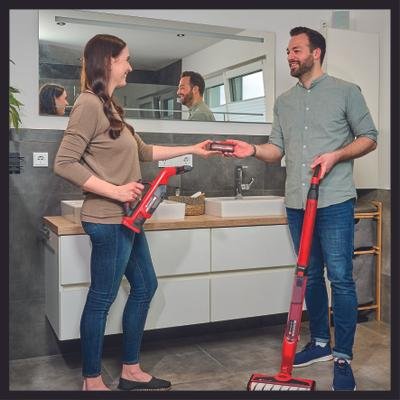 EAN 4006825671148 - Einhell CLEANEXXO fregona 400 ml Húmedo Rojo imagen 3