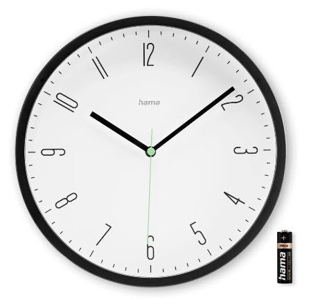 EAN 4047443520814 - Hama Capri Reloj de cuarzo Alrededor Negro, Blanco imagen 4