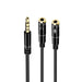 EAN 8054392619755 - Ewent EC1641 cable de audio 0,3 m 3,5mm 2 x 3.5mm Negro imagen 1