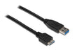 EAN 4014619672318 - Alcasa USB 3.0 A/USB 3.0 Micro B, 2m cable USB USB 3.2 Gen 1 (3.1 Gen 1) USB A Micro-USB B Negro imagen 1