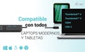 EAN 8595611705816 - i-tec C31TRIPLE4KDOCKPDPRO base para portátil y replicador de puertos Alámbrico USB 3.2 Gen 1 (3.1 Gen 1) imagen 6