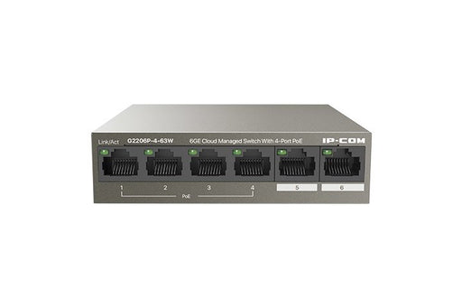 EAN 6932392835318 - IP-COM Networks G2206P-4-63W switch Gestionado Gigabit Ethernet (10/100/1000) Energía sobre Ethernet (PoE imagen 1