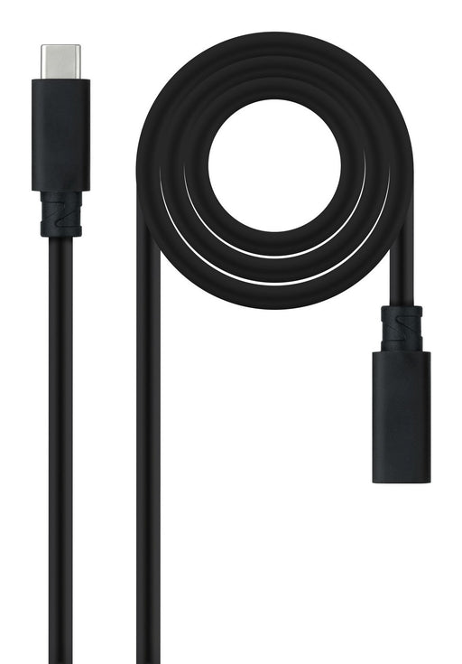 EAN 8433281015388 - Nanocable 10.01.4502 cable USB USB 3.2 Gen 2x2 2 m USB C Negro imagen 1