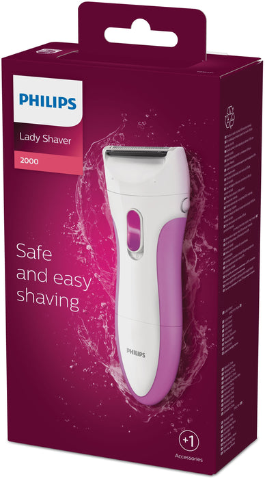 EAN 8710103533825 - Philips SatinShave Essential HP6341/00 maquinilla de afeitar para mujer 1 cabezal(es) Rosa, Blanco imagen 3