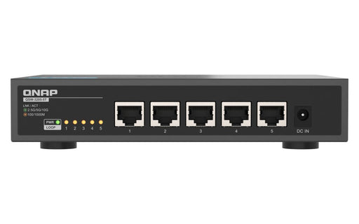 EAN 4711103085646 - QNAP QSW-3205-5T switch No administrado 10G Ethernet (100/1000/10000) Escritorio Negro imagen 1