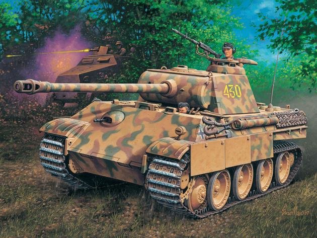 EAN 4009803031712 - Revell PzKpfw V PANTHER Ausf.G Tank model Kit de montaje 1:72 imagen 1
