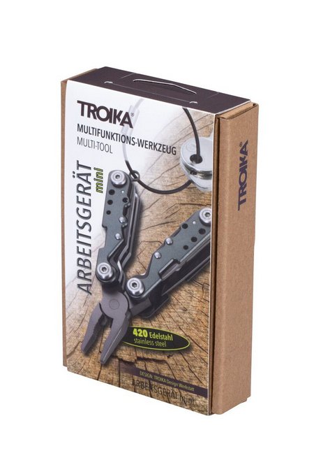 EAN 4024023202155 - TROIKA TOL42/GY alicate multiherramienta Llavero 10 herramientas Gris imagen 5