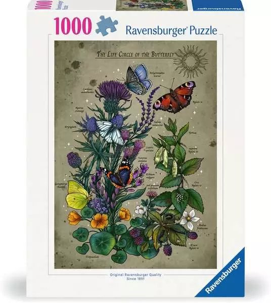 EAN 4005555014355 - Ravensburger 12.001.435 puzzle Puzzle rompecabezas 1000 pieza(s) Flora imagen 1