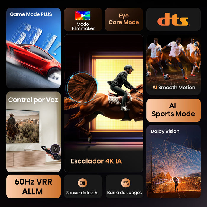 EAN 6942351415628 - Hisense 43A6Q Televisor 109,2 cm (43") 4K Ultra HD Smart TV Wifi Negro 300 cd / m² imagen 3