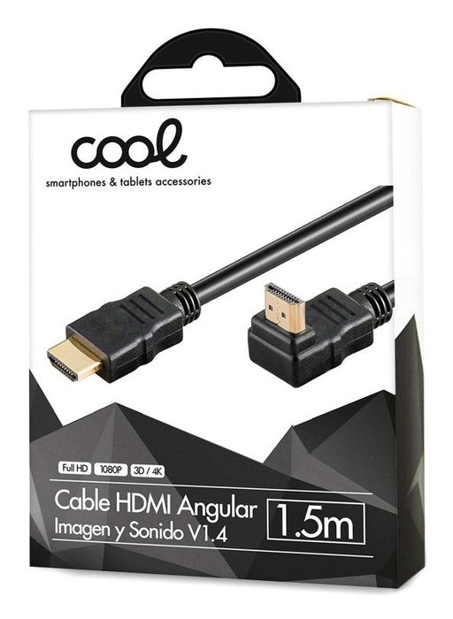 EAN 8434847058429 - COOL Accesorios 8434847058429 cable HDMI 1,5 m HDMI tipo A (Estándar) Negro imagen 3