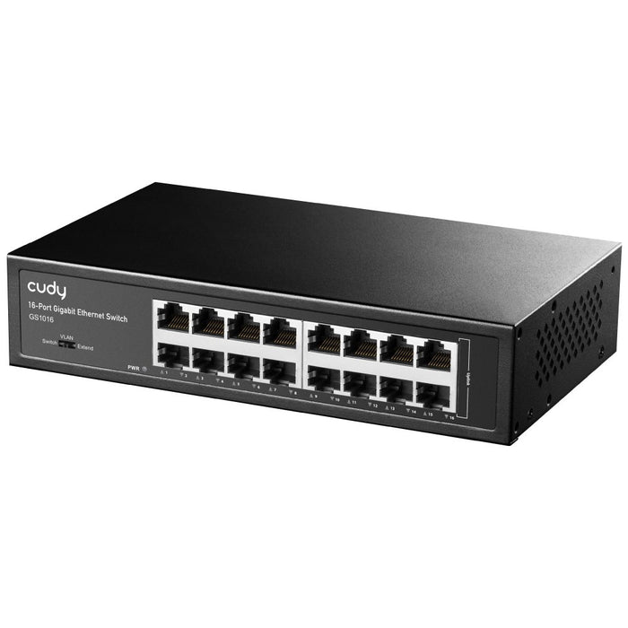 EAN 6971690791117 - Cudy GS1016 switch Gigabit Ethernet (10/100/1000) Negro imagen 2