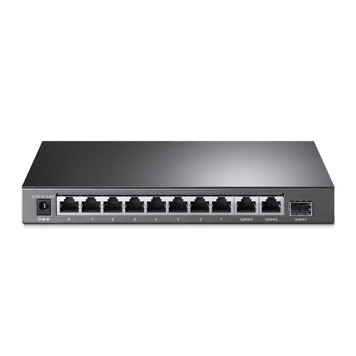 EAN 6935364006259 - TP-Link TL-SL1311MP switch No administrado Fast Ethernet (10/100) Energía sobre Ethernet (PoE) Negro imagen 3