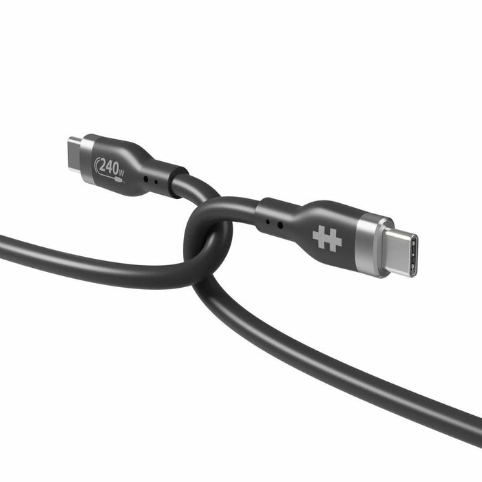EAN 6941921149536 - HYPER HJ4002BKGL cable USB USB 2.0 2 m USB C Negro imagen 4