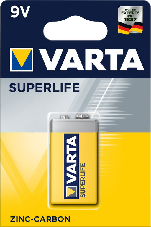 EAN 4008496556427 - Varta Superlife 9V Batería de un solo uso Zinc-carbono imagen 1