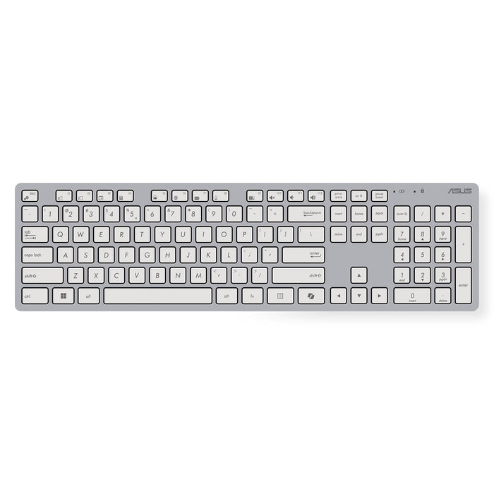 EAN 0197105538504 - ASUS W5000 Wireless Keyboard and Mouse Set teclado Ratón incluido Universal RF inalámbrico Blanco imagen 3