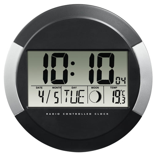EAN 4047443422644 - Hama PP-245 Reloj digital Círculo Negro imagen 1
