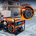EAN 5905090330356 - Extralink EX.30356 motor-generador 5000 W 25 L Negro, Naranja imagen 9