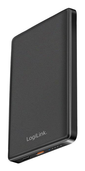 EAN 4052792076325 - LogiLink PA0352 batería externa 5000 mAh Cargador inalámbrico Negro imagen 2