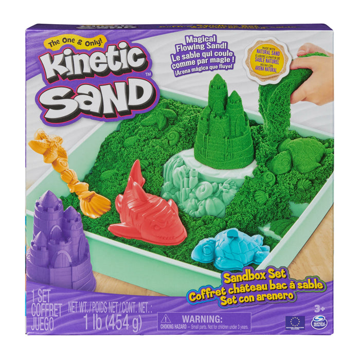 EAN 0778988404942 - Kinetic Sand KNS ACK Sandbox Set V2 Green FR GML imagen 7