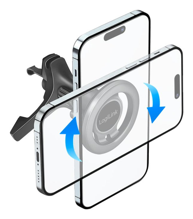 EAN 4052792072174 - LogiLink AA0167 soporte Soporte pasivo Teléfono móvil/smartphone Negro imagen 6