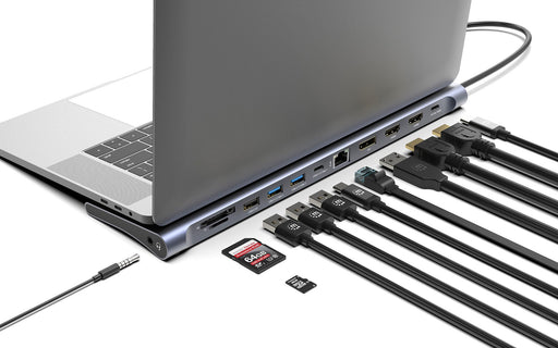 EAN 0766623190305 - Manhattan 190305 base para portátil y replicador de puertos Alámbrico USB 3.2 Gen 1 (3.1 Gen 1) Type-C Pl imagen 2