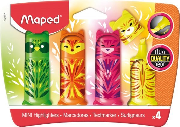 EAN 3154147436776 - Maped 743677 marcador 4 pieza(s) Multicolor imagen 4