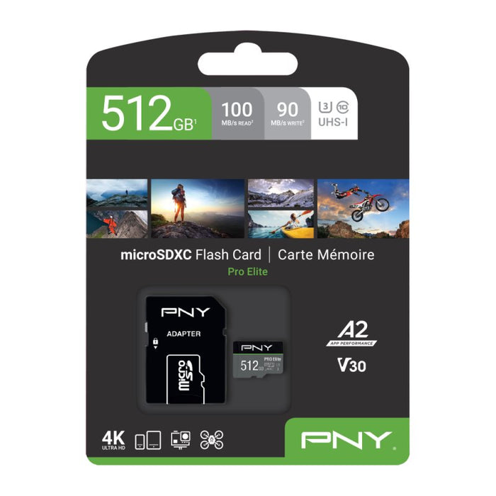 EAN 0751492623580 - PNY PRO Elite microSDXC 512GB Clase 10 imagen 4