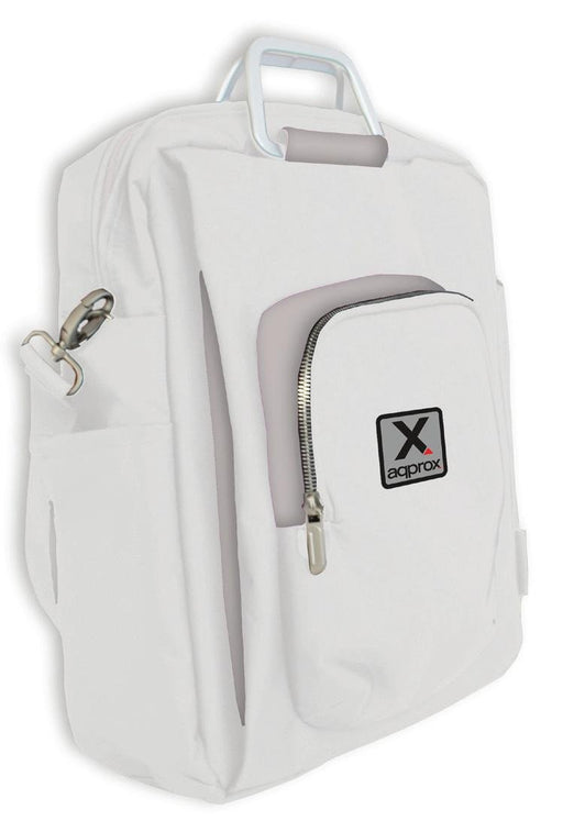 EAN 8435099515883 - Approx appNBST15x 39,6 cm (15.6") Mochila bandolera Gris, Blanco imagen 1