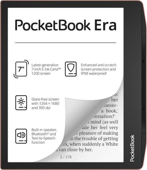 EAN 4029164130664 - PocketBook Era Stardust lectore de e-book Pantalla táctil 16 GB Negro, Cobre imagen 1