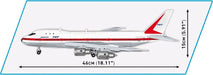 EAN 5902251266097 - COBI Boeing 747 First Flight 1969 imagen 7