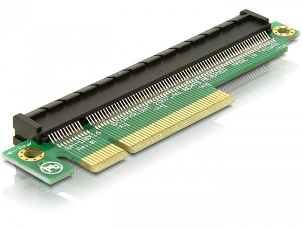 EAN 4043619891665 - DeLOCK Riser PCIe x8 - PCIe x16 tarjeta y adaptador de interfaz Interno imagen 1