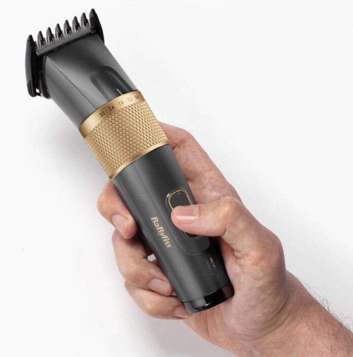 EAN 3030050193039 - BaByliss E987E cortadora de pelo y maquinilla Oro, Granito 8 Ión de litio imagen 7