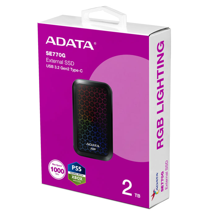 EAN 4711085944283 - ADATA SE770G 2 TB USB Tipo C 3.2 Gen 2 (3.1 Gen 2) Negro imagen 8
