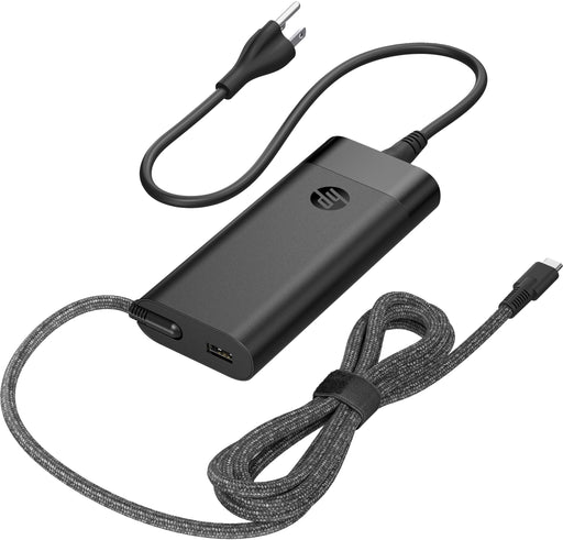 EAN 0197029878502 - HP 110W USB-C Laptop Charger adaptador e inversor de corriente Interior Negro imagen 2