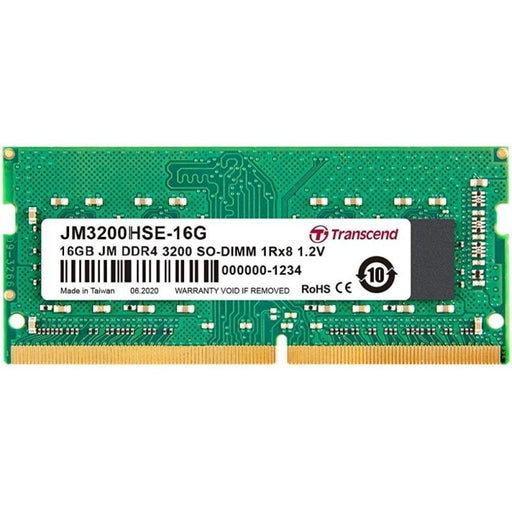 EAN 0760557848578 - Transcend JetRam JM3200HSE-16G módulo de memoria 16 GB 1 x 16 GB DDR4 imagen 1