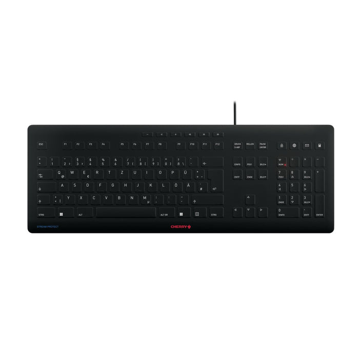 EAN 4025112106194 - CHERRY Stream teclado Universal USB QWERTZ Alemán Negro imagen 1