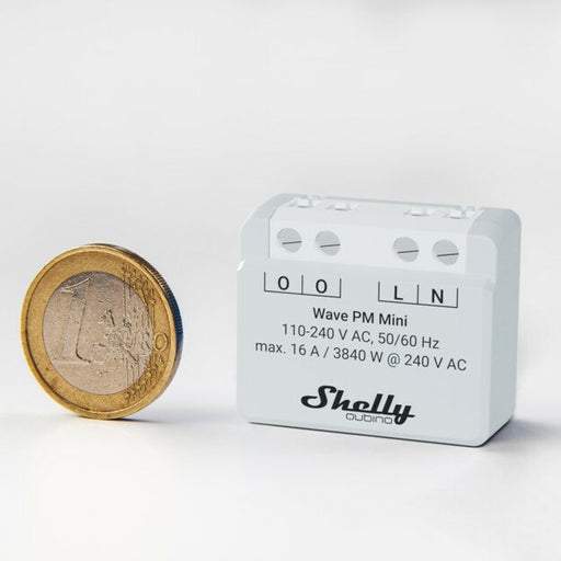 EAN 3800235269152 - Shelly Qubino Wave PM Mini Interruptor inteligente Gris imagen 2