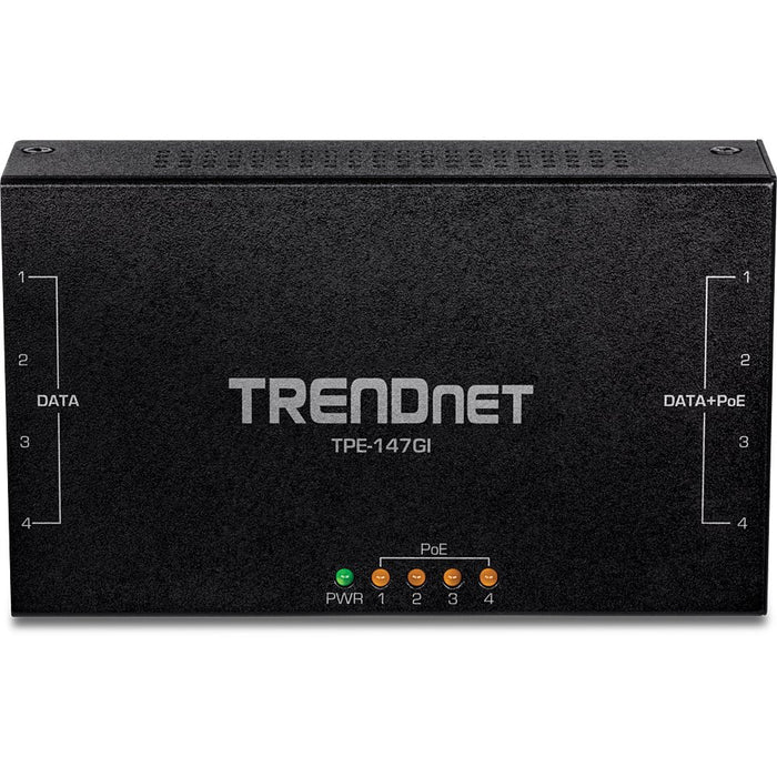 EAN 0710931161724 - Trendnet TPE-147GI adaptador e inyector de PoE Gigabit Ethernet imagen 4
