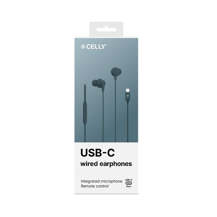 EAN 8021735218647 - Celly UP1600TYPECBL auricular y casco Auriculares Alámbrico Dentro de oído Llamadas/Música USB Tipo C Azu imagen 8