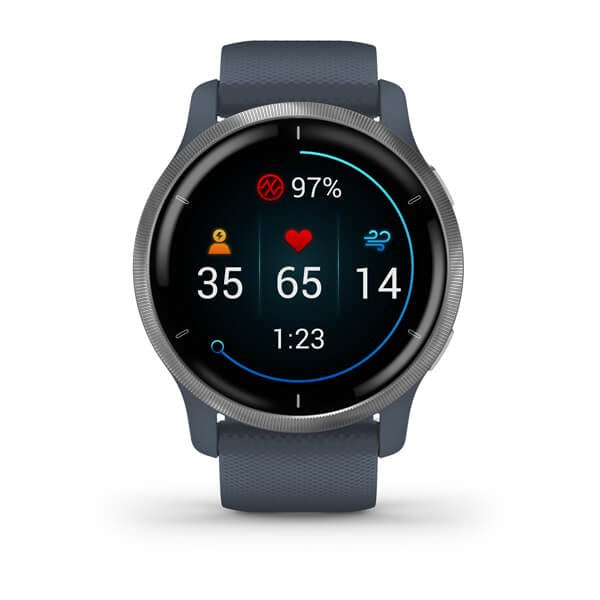 EAN 0753759271817 - Garmin Venu 2 3,3 cm (1.3") AMOLED 45 mm Digital 416 x 416 Pixeles Pantalla táctil Plata Wifi GPS (satéli imagen 1