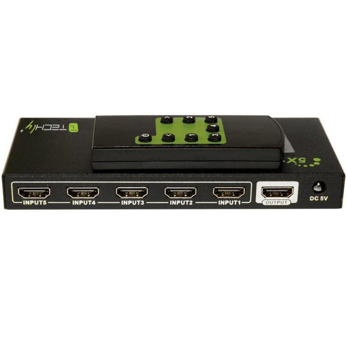 EAN 8054529020713 - Techly IDATA HDMI-4K51 interruptor de video imagen 5