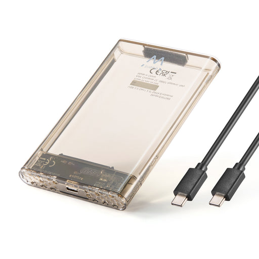 EAN 8052101435108 - Ewent EW7068 caja para disco duro externo Caja externa para unidad de estado sólido (SSD) Transparente 2. imagen 1