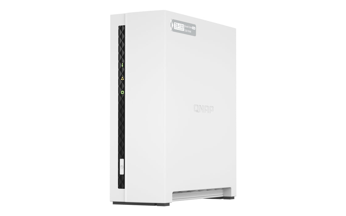 EAN 4711103080603 - QNAP TS-133 servidor de almacenamiento NAS Torre Cortex-A55 2 GB DDR4 0 TB QNAP Turbo System Blanco imagen 5