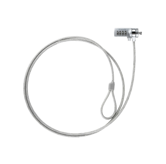 EAN 8433281009868 - TooQ TQCLKC0015 cable antirrobo Plata 1,5 m imagen 1