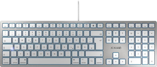 EAN 4025112088698 - CHERRY KC 6000 SLIM FOR MAC teclado Oficina USB QWERTZ Alemán Plata imagen 1