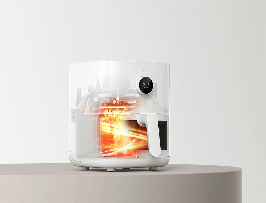 EAN 6941812708293 - Xiaomi Smart Air Fryer Pro Sencillo 4 L 1600 W Freidora de aire caliente Blanco imagen 9