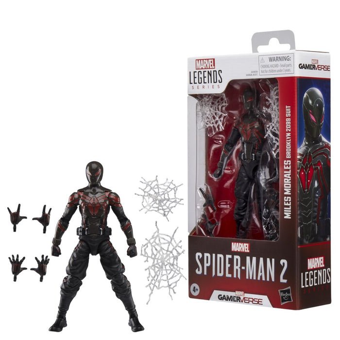 EAN 5010996300546 - Marvel Legends Series Gamerverse Miles Morales Brooklyn 2099 Suit imagen 4