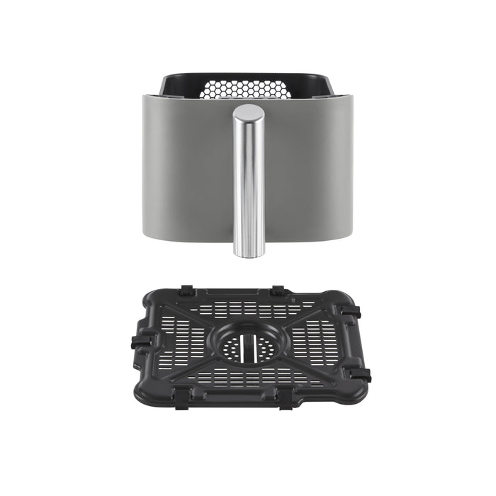 EAN 0622356280822 - Ninja SL400EU freidora Doble 9,5 L 2470 W Freidora de aire caliente Negro, Gris imagen 8